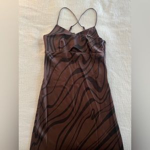 House of Harlow maxi dress with cutout